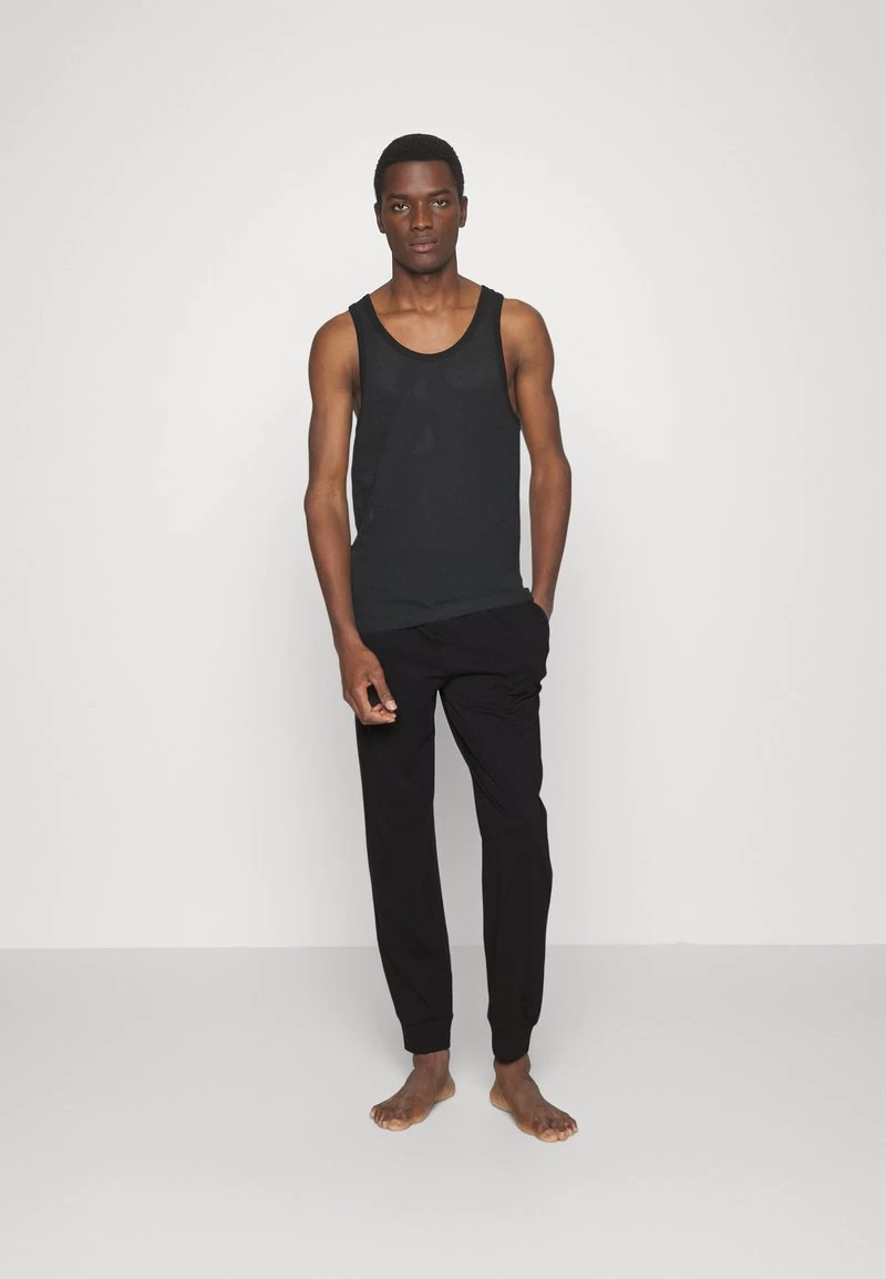 Pier One 2 PACK - Nachtwäsche Hose - Dark Blue/black