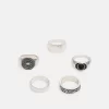 Pier One 5 PACK - Ring - Silver-coloured