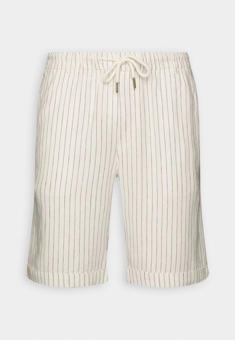 Pier One LINEN BLEND DRAWCORD SHORTS - Shorts - Off-white – Bild 4