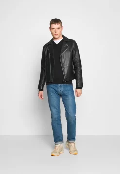 Pier One 2PACK - Strickpullover - Black/bordeaux