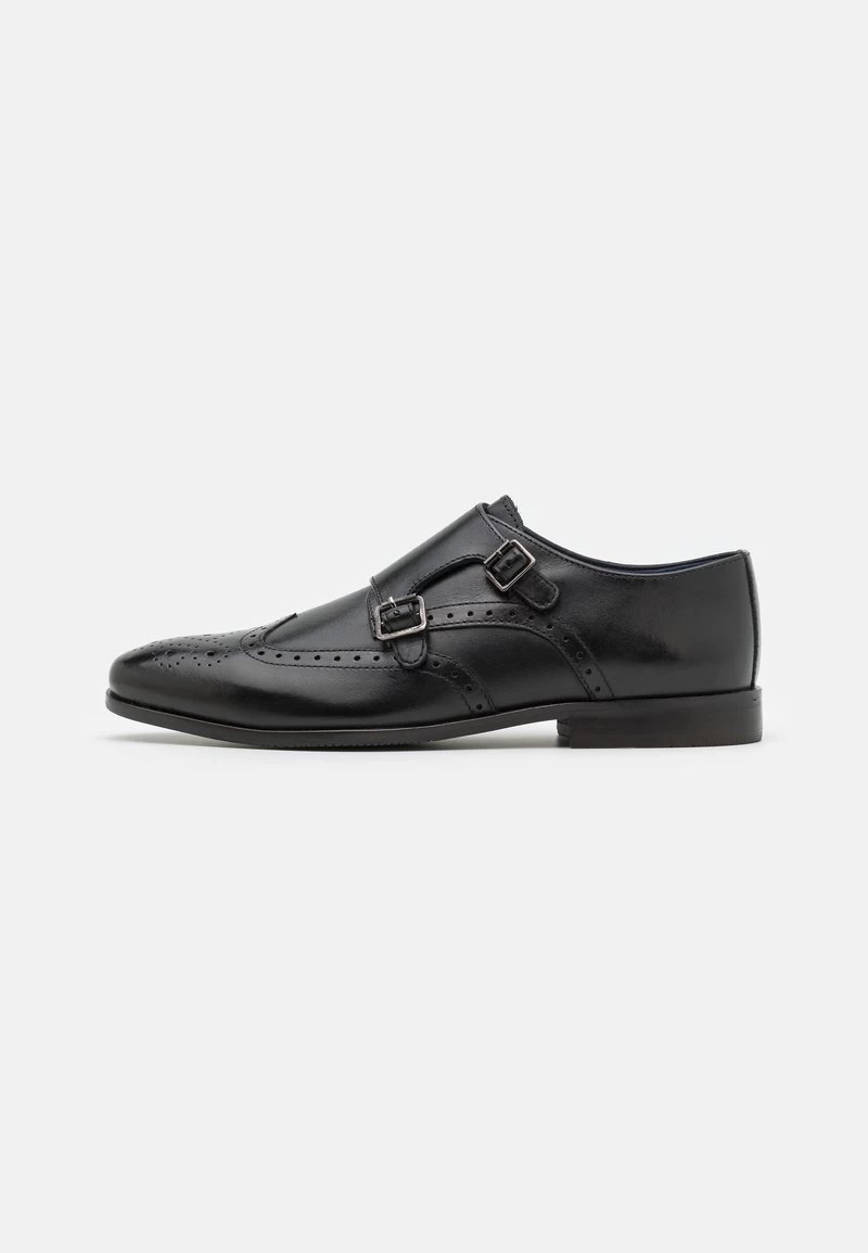 Pier One LEATHER - Business-Slipper - Black