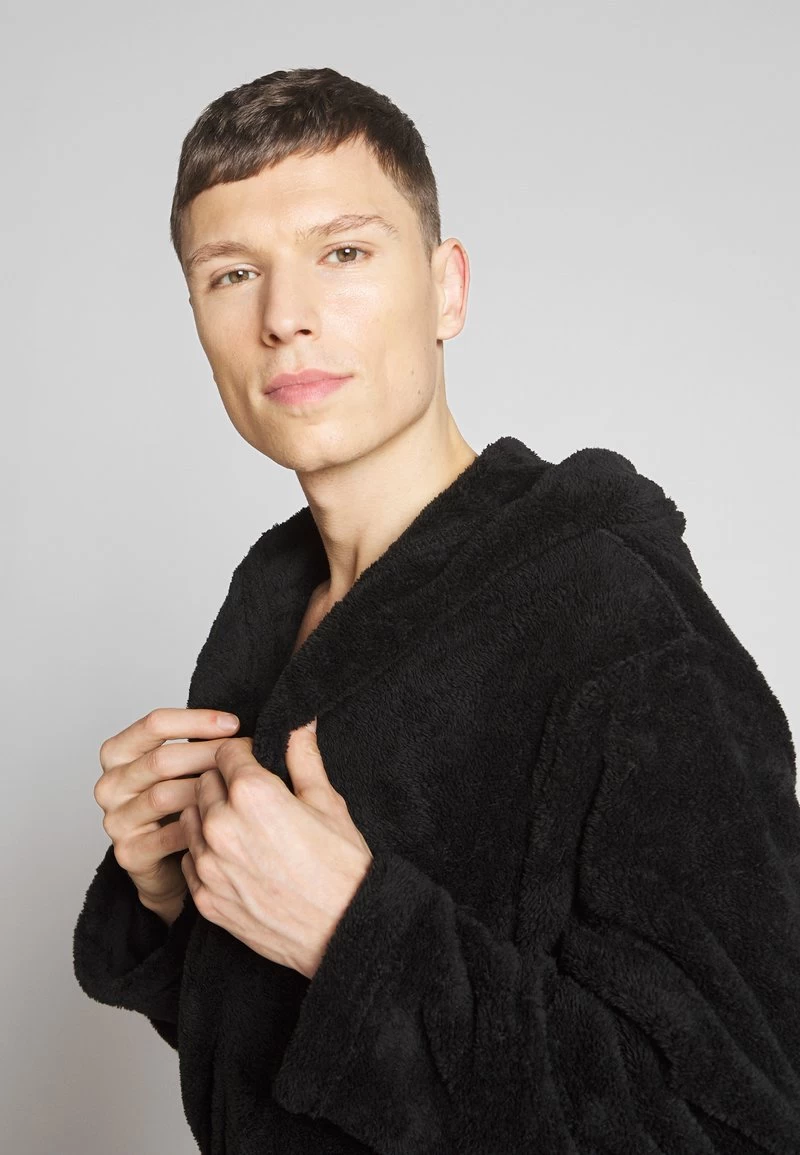 Pier One Bademantel - Black – Bild 4