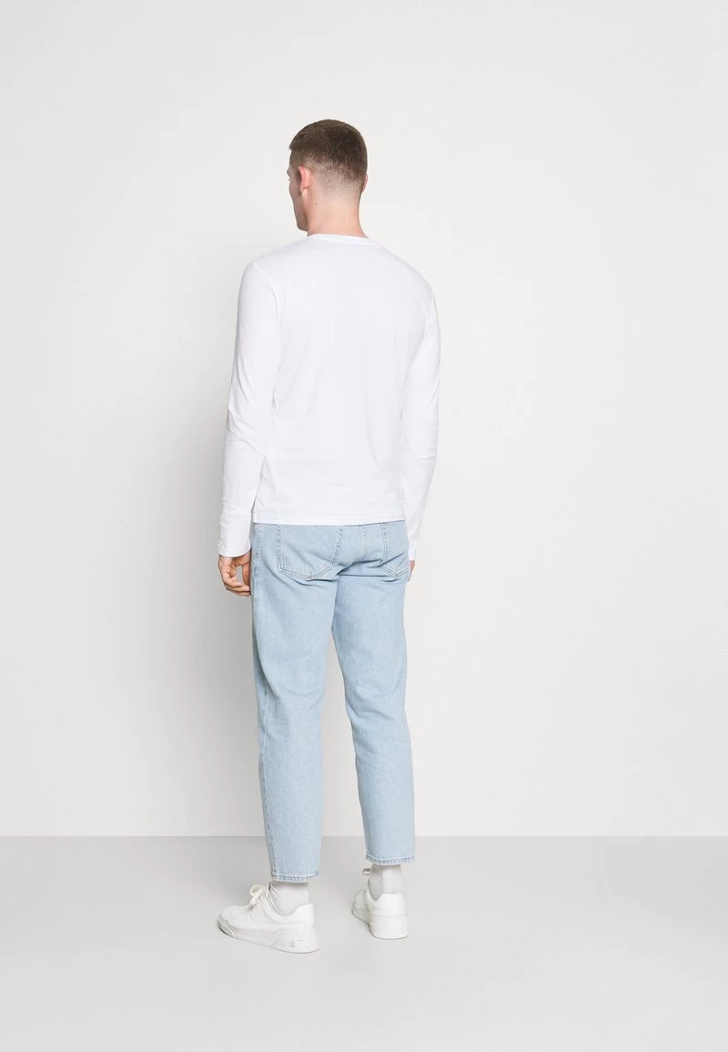 Pier One 5 PACK - Langarmshirt - White/dark Blu/grey – Bild 3