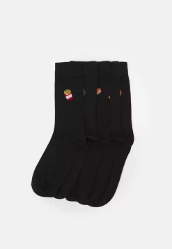 Pier One 5 PACK - Socken - Black