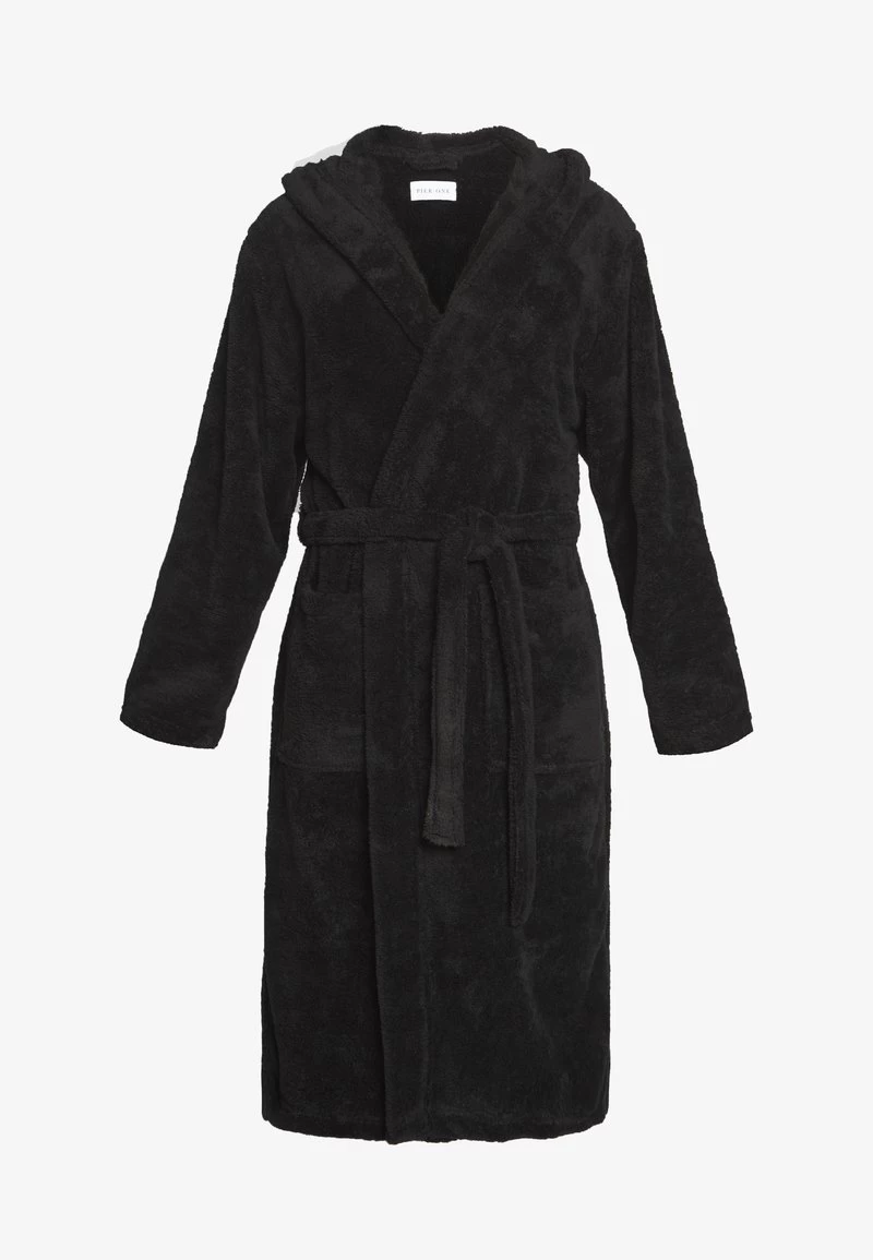 Pier One Bademantel - Black – Bild 5