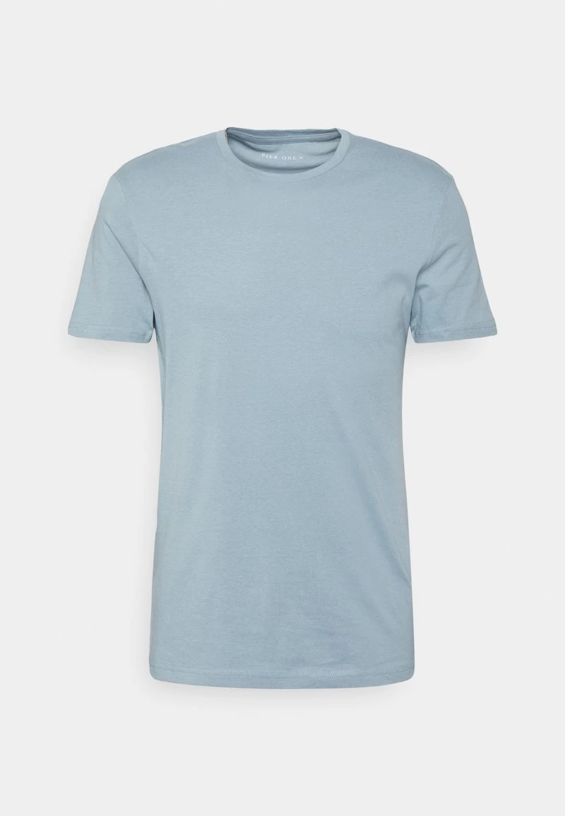 Pier One 7 PACK - T-Shirt Basic - Black/green/bordeaux – Bild 4