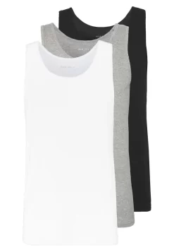 Pier One 3 PACK - Top - White/black
