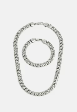 Pier One 2PACK SET - Halskette - Silver-coloured