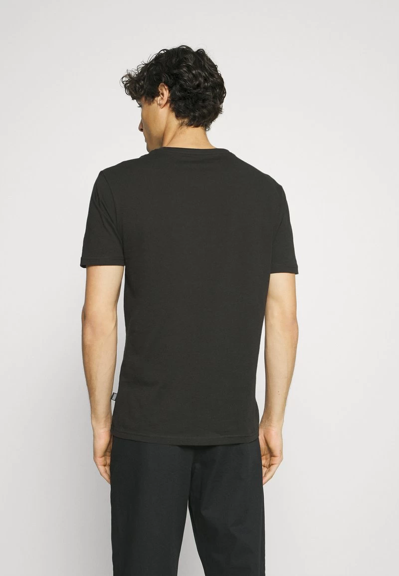 Pier One 5 PACK - T-Shirt Basic - White/black/dark Blue – Bild 3