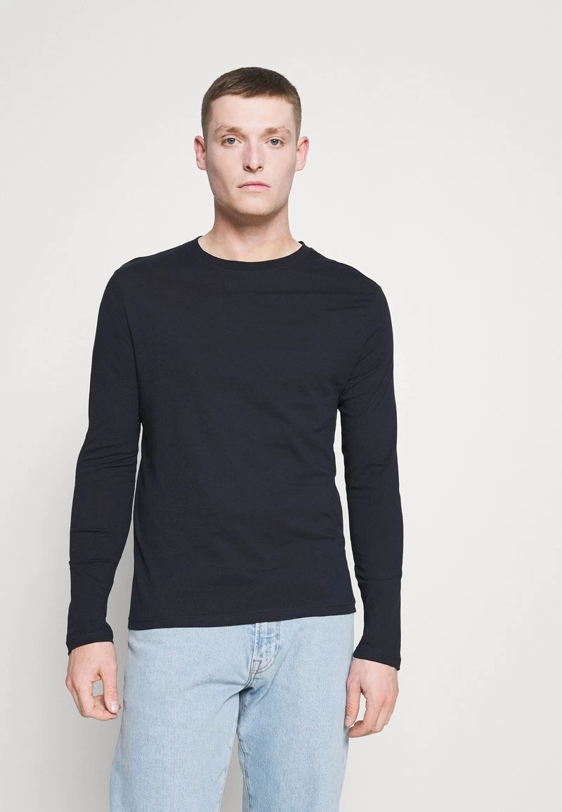 Pier One 5 PACK - Langarmshirt - White/dark Blu/grey – Bild 5