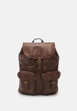 Pier One UNISEX - Tagesrucksack - Dark Brown