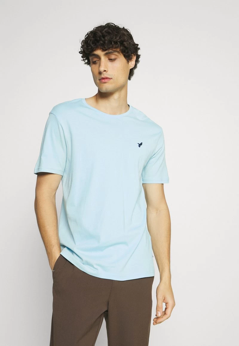 Pier One 5 PACK - T-Shirt Basic - Light Grey - 101_white - 001_green - 602 – Bild 5