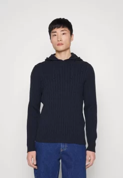 Pier One Strickpullover - Dark Blue