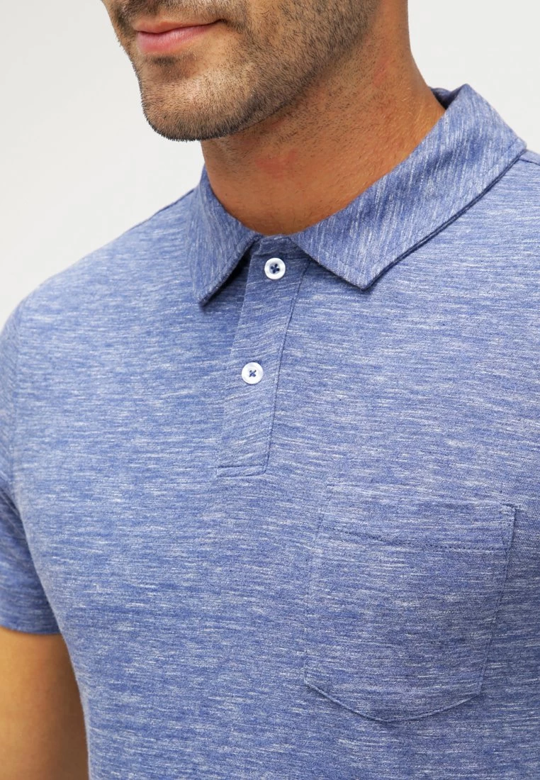 Pier One Poloshirt - Blue Melange – Bild 4