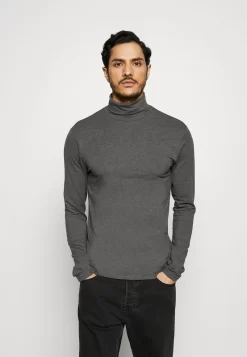 Pier One Langarmshirt - Dark Gray