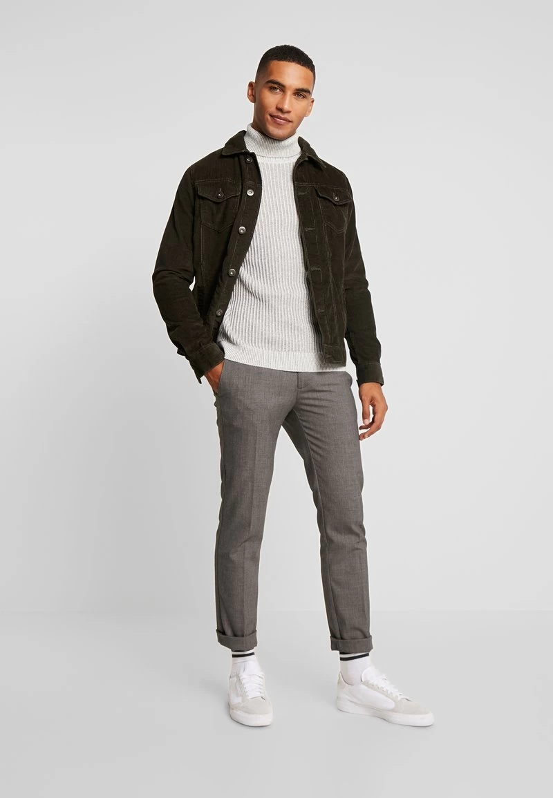 Pier One Strickpullover - 111 - Mottled Light Grey – Bild 2