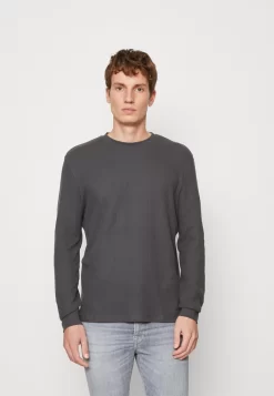 Pier One Langarmshirt - Dark Grey