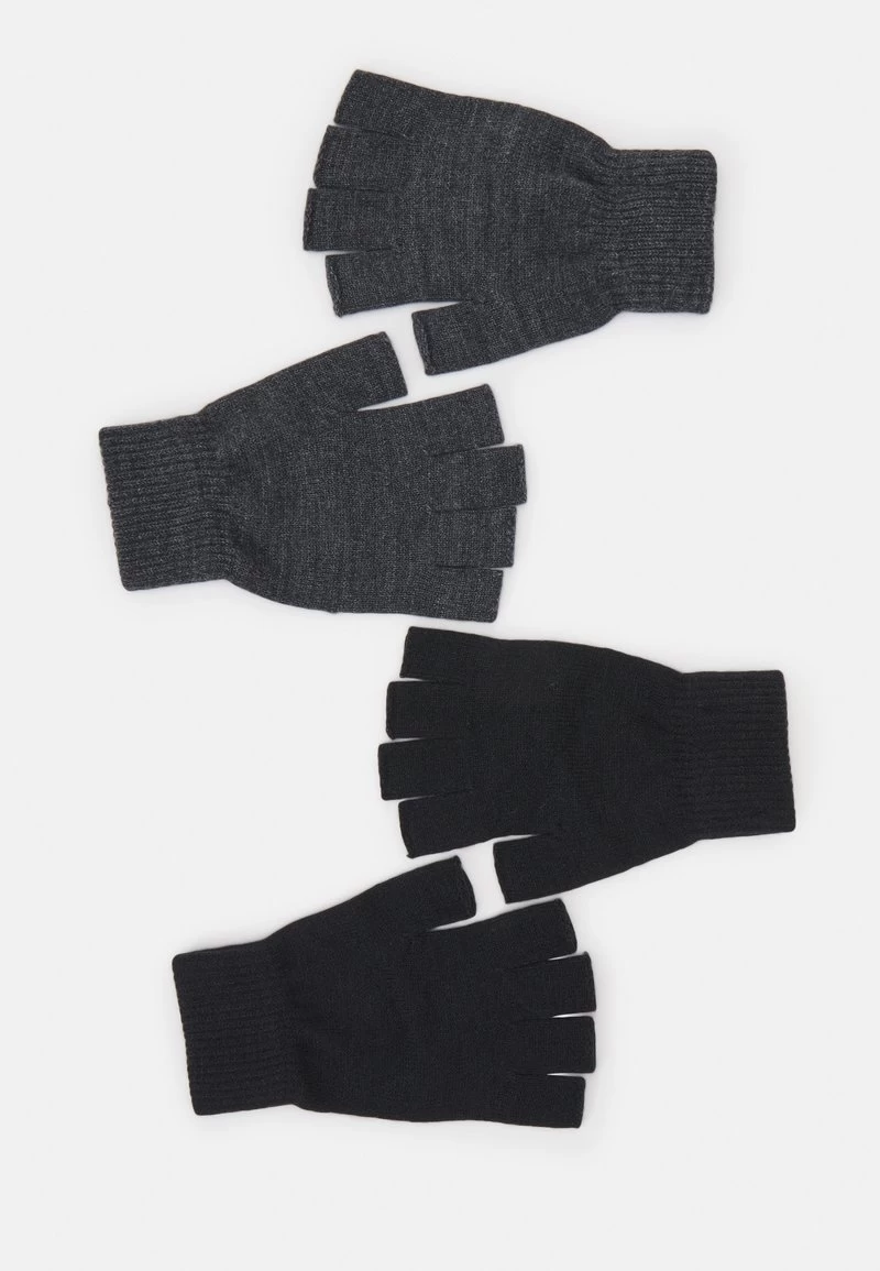 Pier One 2 PACK - Fingerhandschuh - Black/grey – Bild 2