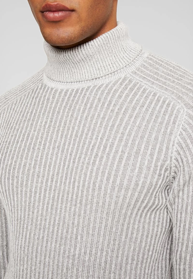 Pier One Strickpullover - 111 - Mottled Light Grey – Bild 6