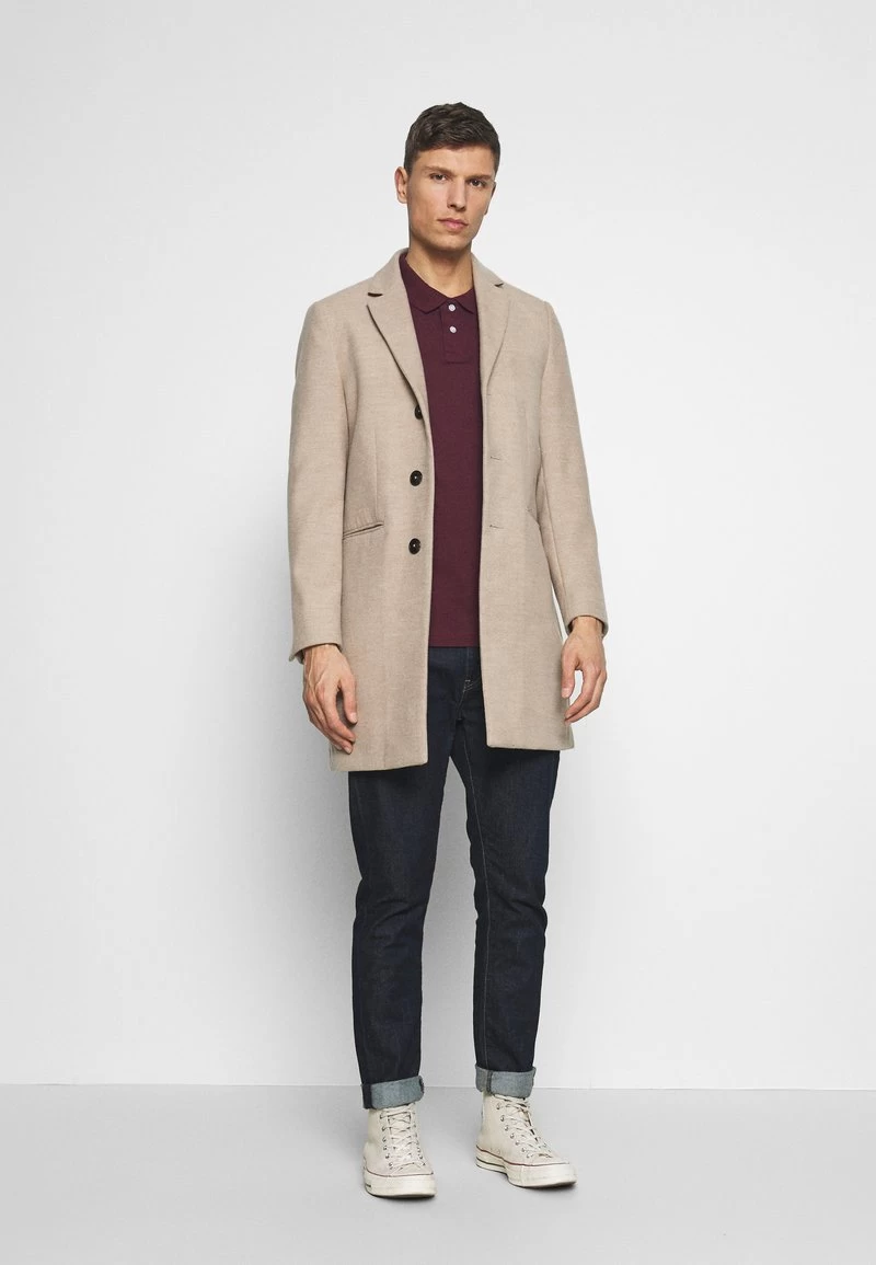 Pier One 2 PACK - Poloshirt - Dark Blue/bordeaux